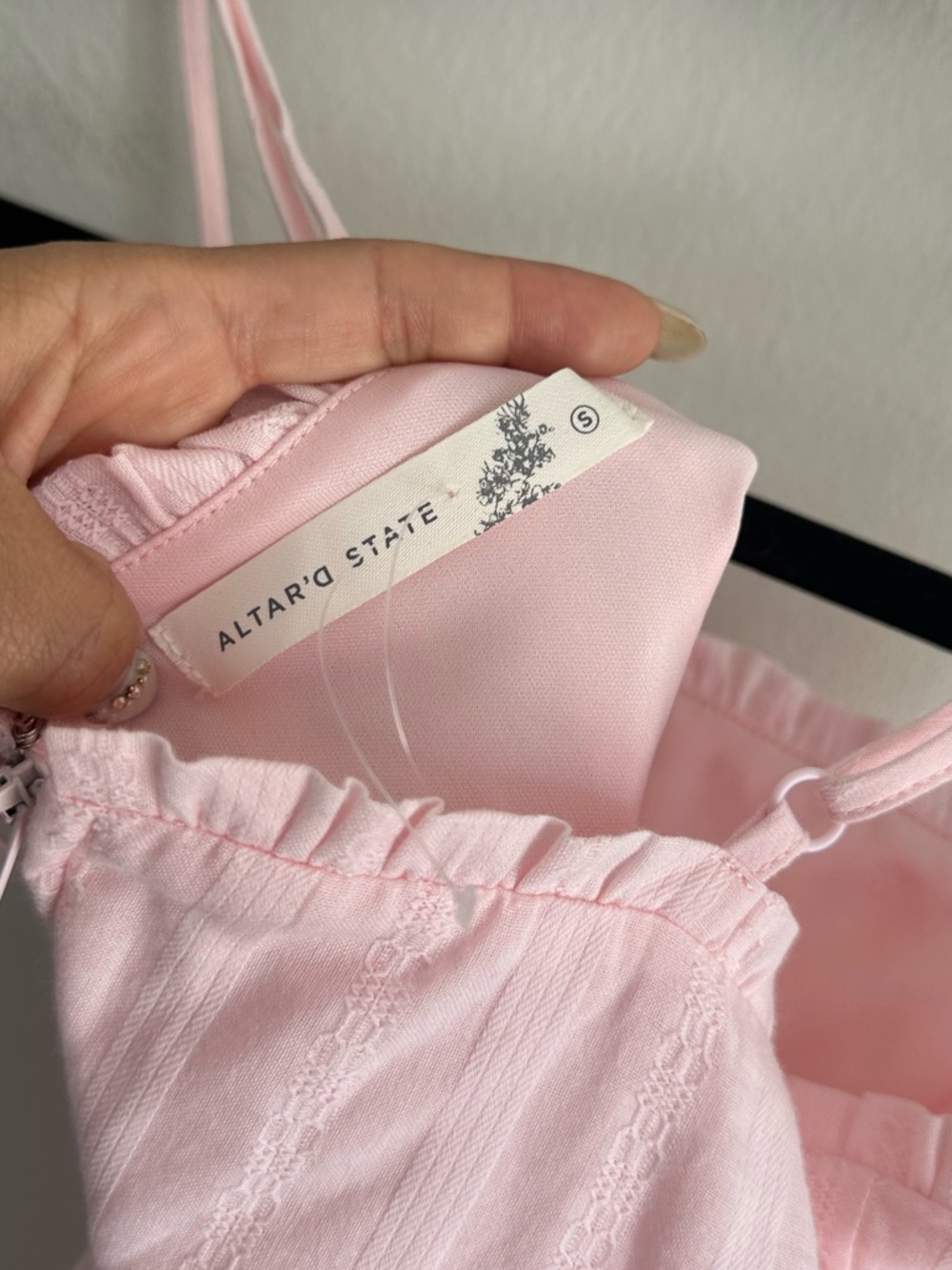 NWOT Altar’d State Nina Elliana Textured Mini Dress - Picture 7 of 8